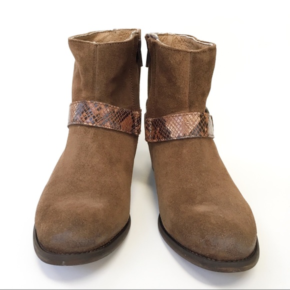 ARTISAN BY ZIGI “Layza” Booties in Brown Suede Size 7.5 NEW - Picture 2 of 8